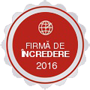 Firma de incredere 2016